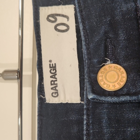 Bundle of‎ jeans 2 pairs navy Blue and black jeans women's garage - Picture 3 of 7